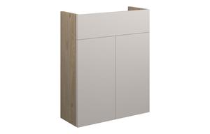 Eden 500mm Slim Basin Unit - Matt Dove Grey (Oak Cab)